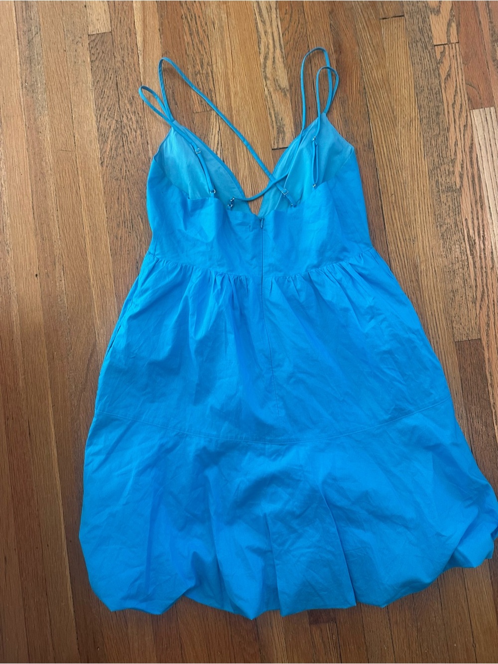 Anna Rae Poplin Mini Dress - Picture 3 of 7